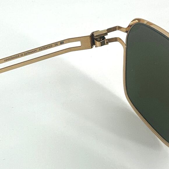 Mykita Men's Gold Black Riku 18HG Eyewear Sunglasses - Picture 6 of 9